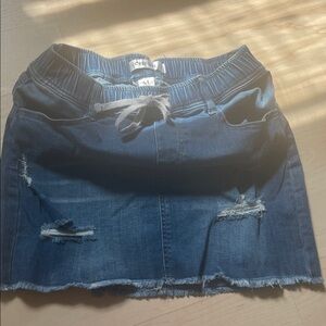 Denim Blue Skirt
